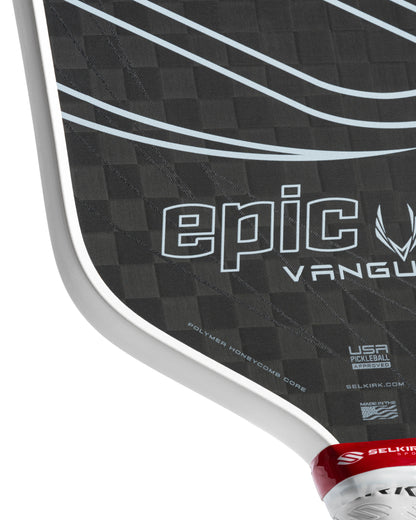 Selkirk Vanguard Pro Epic Paddle 16mm - Four layers 12 K Carbon Fiber