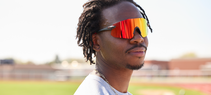 Tifosi Vogel SL, Matte Black Smoke Red Mirror