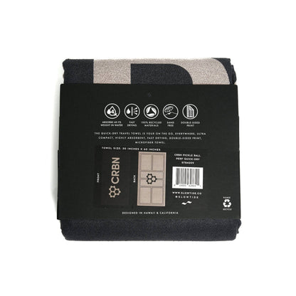 CRBN Performance Quick-Dry 30" x 60" Towel