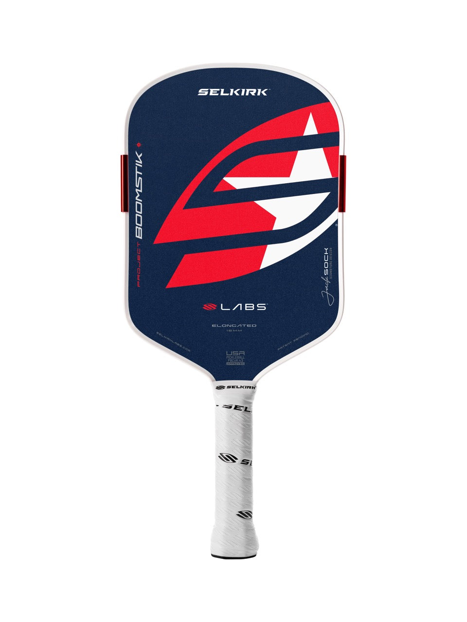 Selkirk Boomstik -  Jack Sock - Signature Edition -  (Elongated) Paddle