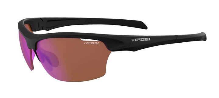 Tifosi Intense, Matte Black AC Red Lenses