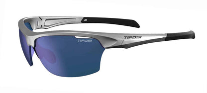 Tifosi Intense, Metallic Silver Smoke Blue Lenses Mirror