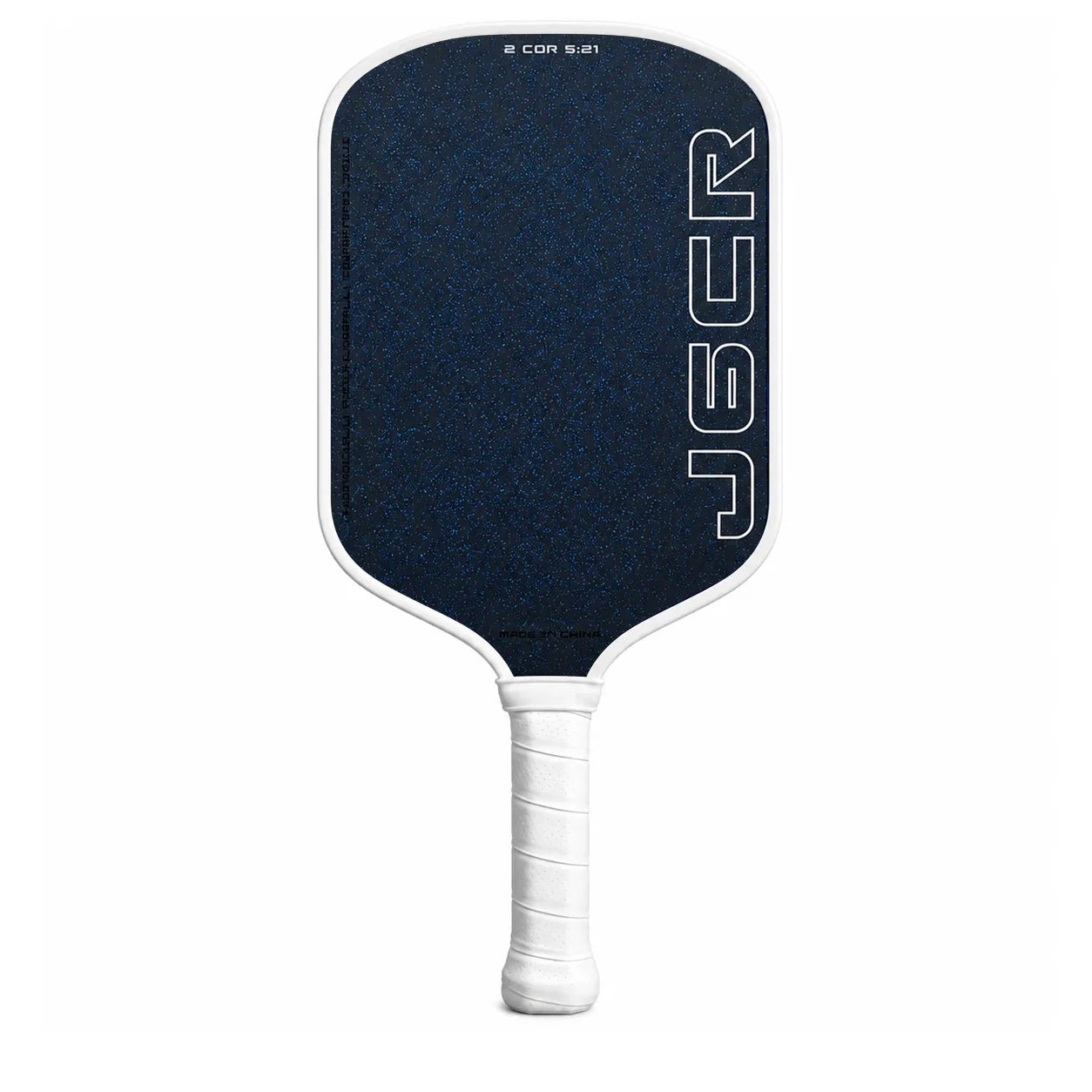 Honolulu J6CR Crystal Blue Endurance Surface - White Edgeguard -  6" Paddle