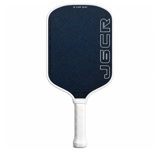 Honolulu J6CR Crystal Blue Endurance Surface - White Edgeguard -  6" Paddle