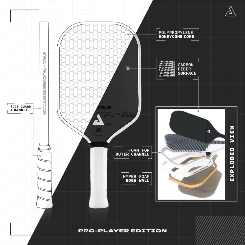 Joola Perseus 16mm MOD TA-15 Pro Player Edition Paddle