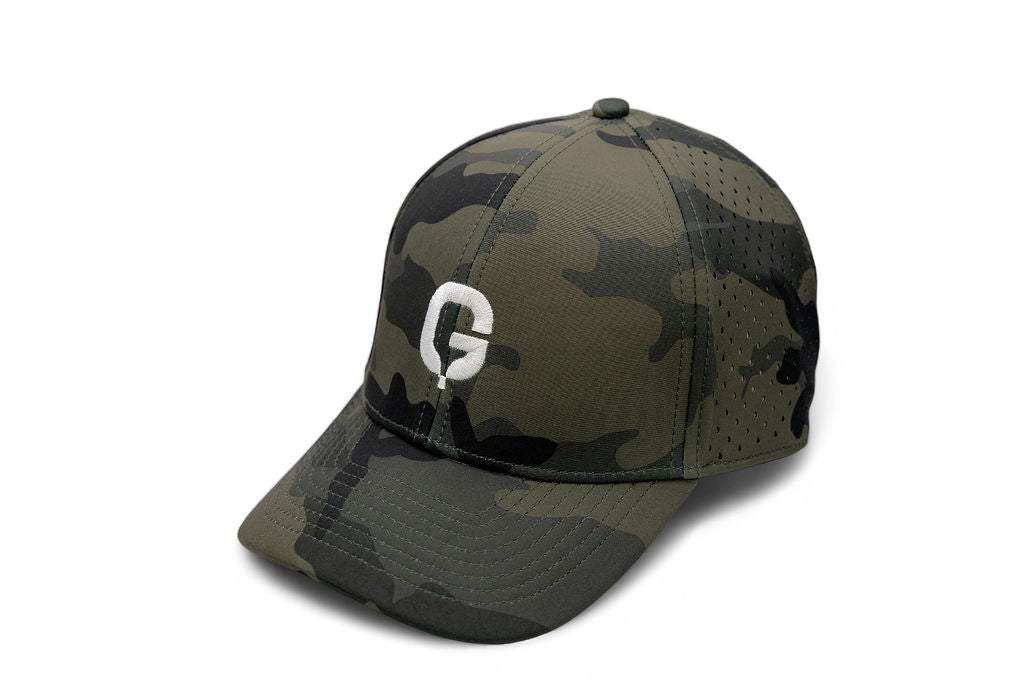 get2Eleven Performance Water Resistant Perforated Snapback Hat