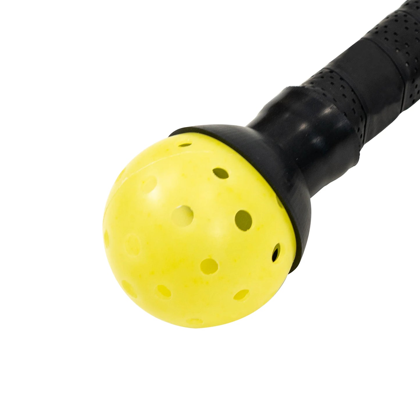 PickleUpper Pickleball Single Ball Retriever with paddle handle attachment