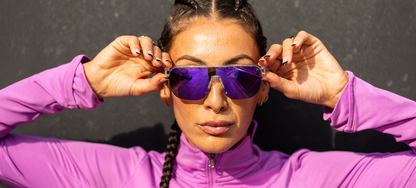 Tifosi Sanctum SL, Crystal Clear Purple Mirror AR