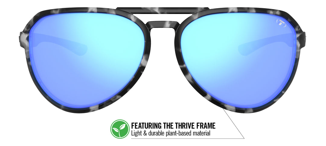 Tifosi Selca, Black Tortoise Sky Blue Mirror