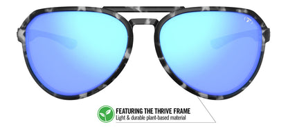 Tifosi Selca, Black Tortoise Sky Blue Mirror