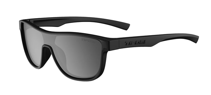 Tifosi Sizzle Blackout Smoke sunglasses: sleek black frame, smoke lenses.
